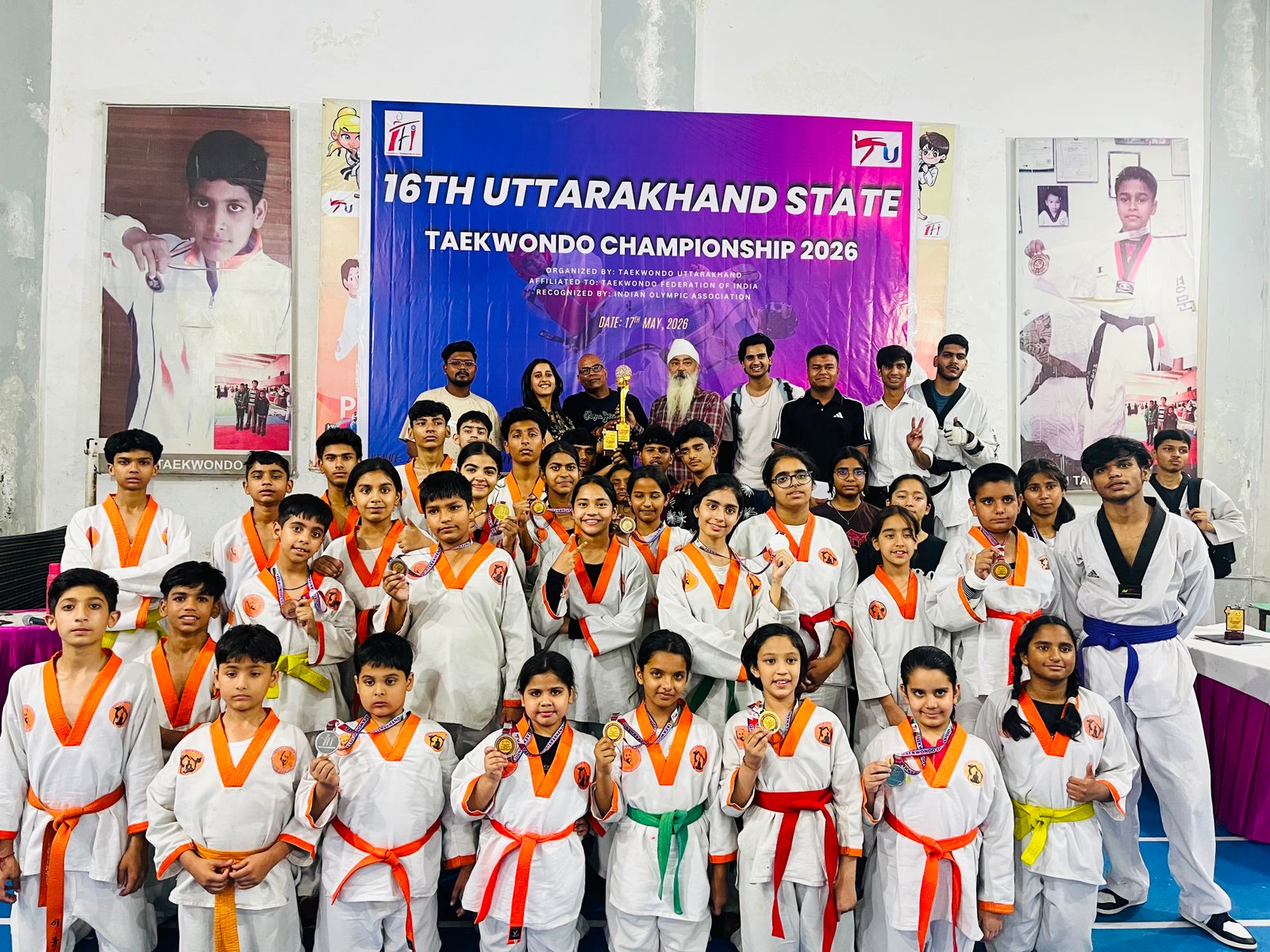 16वीं उत्तराखंड स्टेट ताइक्वांडो प्रतियोगिता में खिलाड़ियों ने दिखाया दम, प्रदेशभर से पहुंचे 250 प्रतिभागी